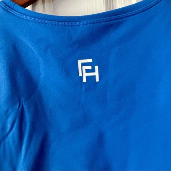 First health blue performance crop Top - Picture 11 of 11